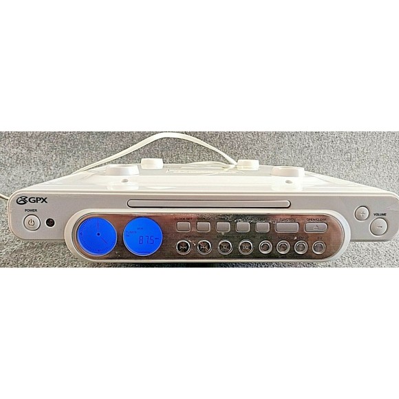 GPX Under Cabinet CD AM/FM Radio (Model - KCCD6316DT) For Parts Unit Only - Picture 1 of 11